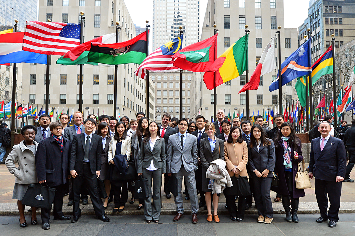 As a participant in the McDonnell Scholars Academy, Juan Pablo Saa visited New York City