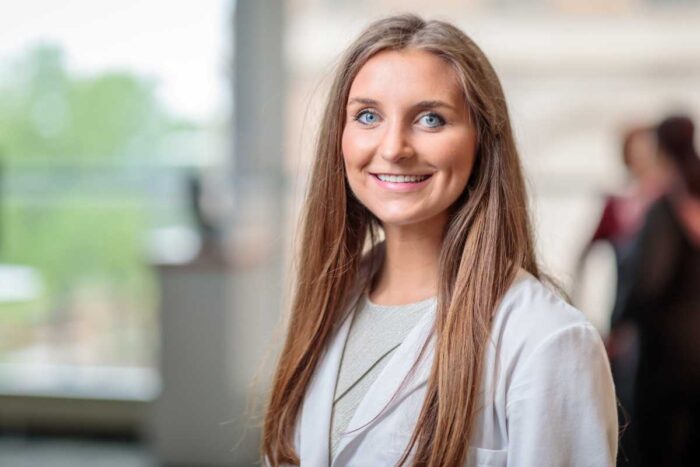 Medical student Alexandra Keane