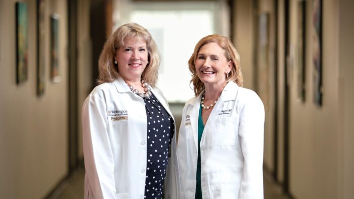 Valerie S. Ratts, MD (left), and Eva M. Aagaard, MD