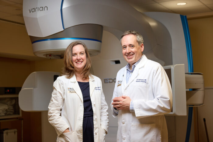 Julie Schwarz, MD, PhD, and Clifford Robinson, MD