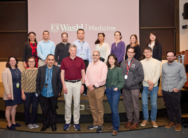 WashU Medicine faculty members gather for the First R01 Celebration.