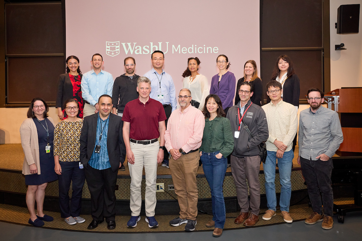 WashU Medicine faculty members gather for the First R01 Celebration.