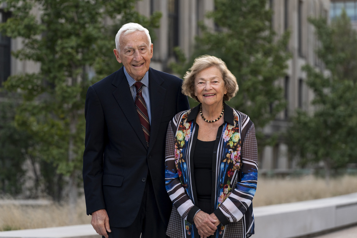 P. Roy Vagelos, MD, and Diana Vagelos