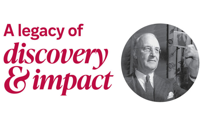 a legacy of discovery and impact graphic