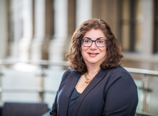 Pamela K. Woodard, MD, on the campus of WashU Medicine