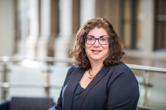 Pamela K. Woodard, MD, on the campus of WashU Medicine