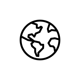 icon of a globe