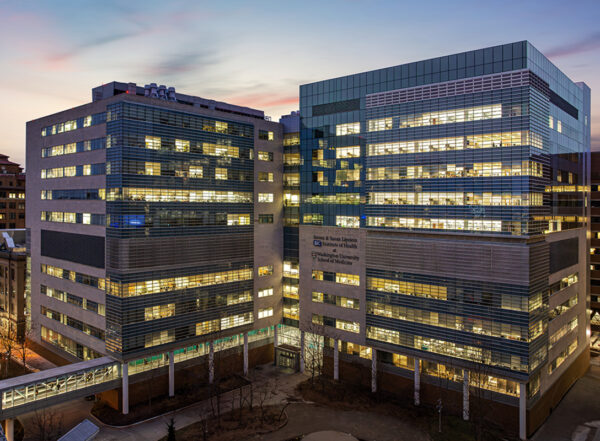 Exterior image of a large medical building