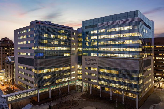 Exterior image of a large medical building